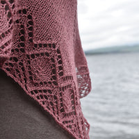 Ullswater Shawl knitting pattern: Digital Download