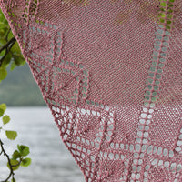 Ullswater Shawl knitting pattern: Digital Download