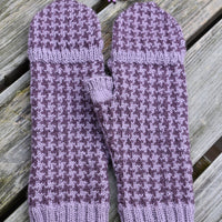 Rokeby by Victoria Magnus: fingerless mitts knitting kit
