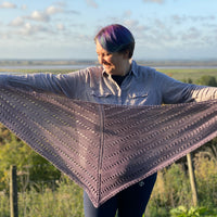 Ambleside - knitted shawl pattern: Digital Download