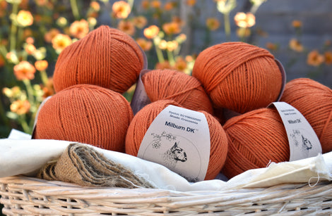 Milburn DK™ BFL/Silk in Crocosmia (Dyelot 2022-A)