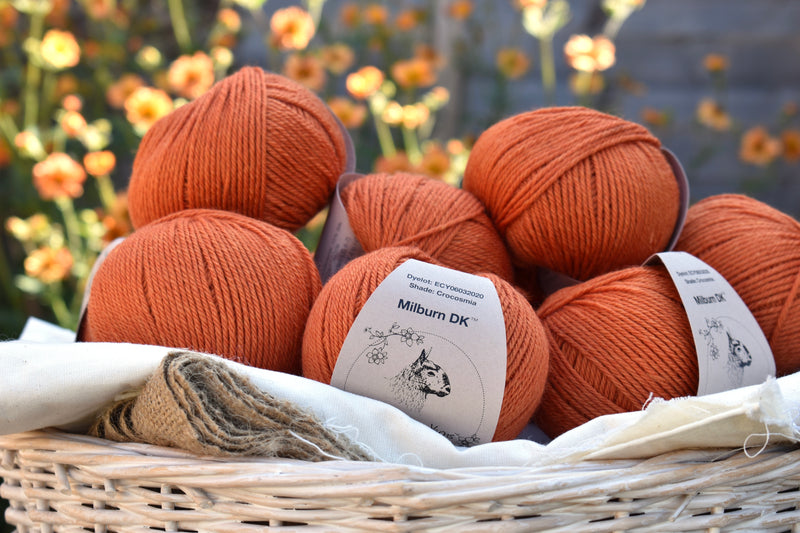 Milburn DK™ BFL/Silk in Crocosmia (Dyelot 2024 -A)