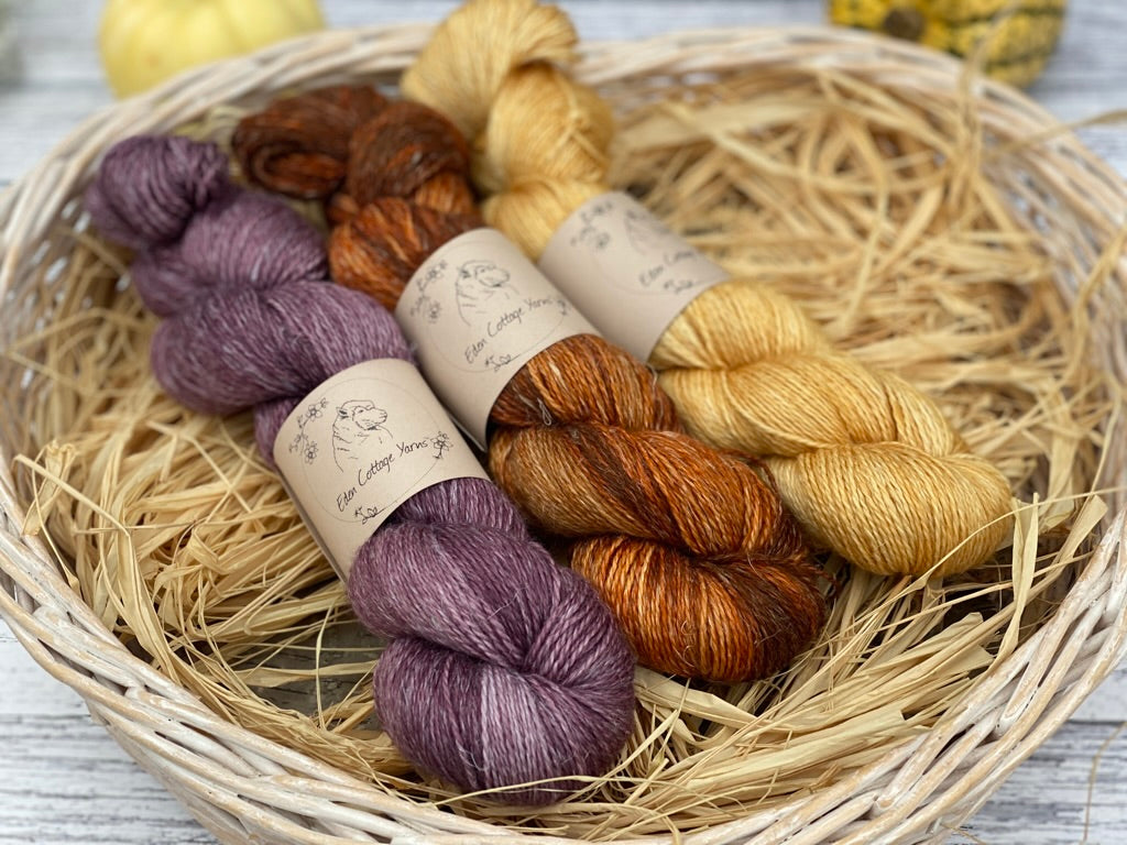 Introducing Keld Twist: merino and linen fingering weight yarn with a twist