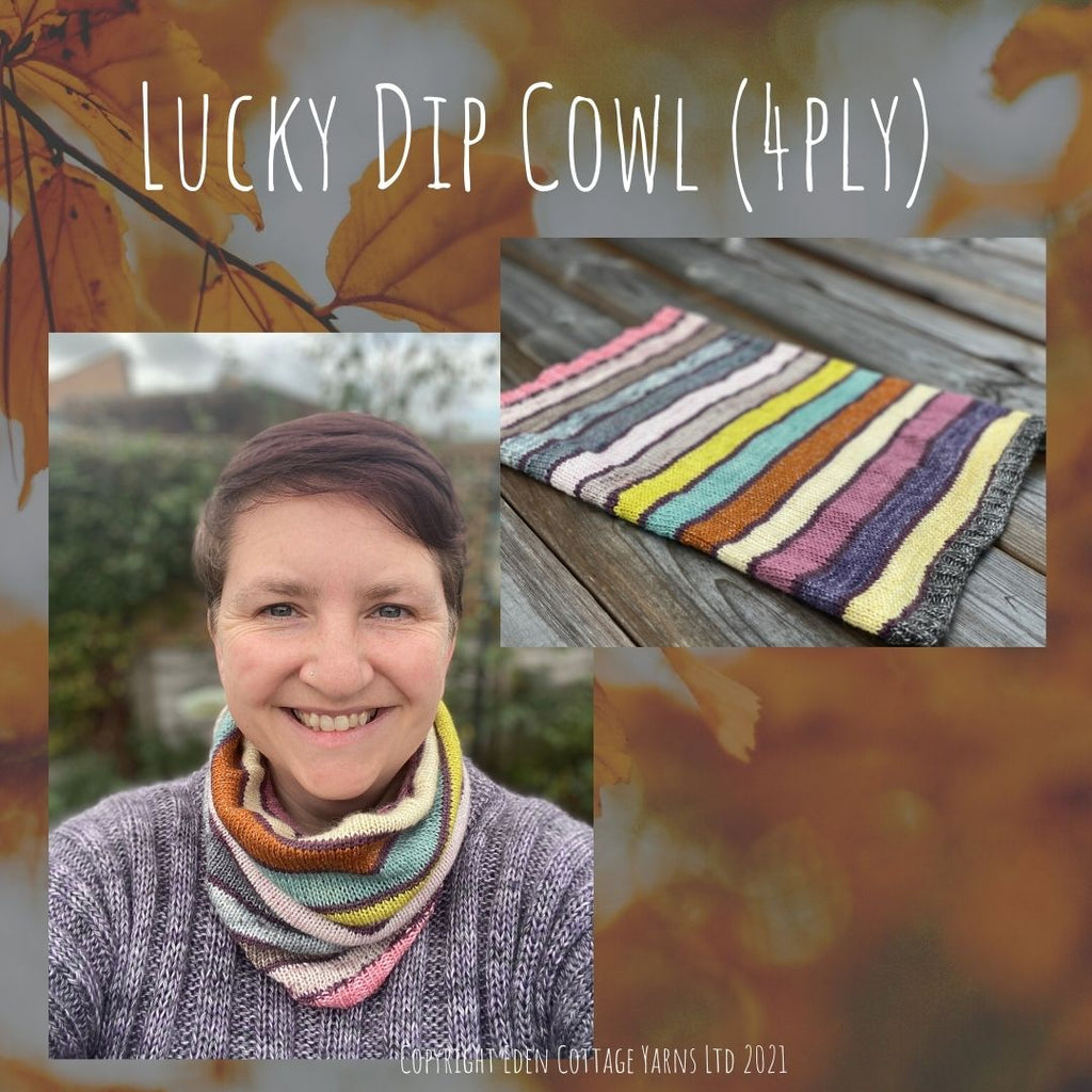 Free Pattern: Lucky Dip Yarnling Cowl (4ply)