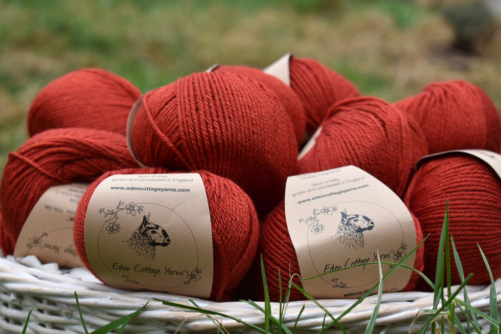 Milburn 4ply and DK in Dogwood - not just for Christmas! ❤️
