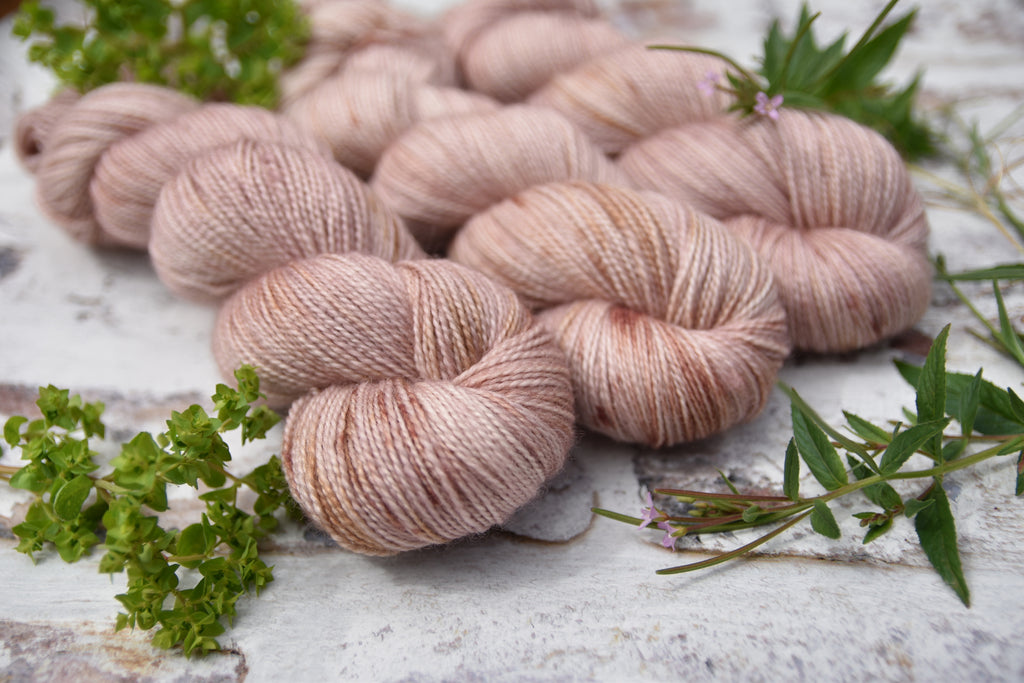 Preview of Friday's hand dyed yarn update: Harewood 4ply