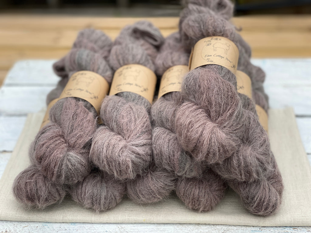 Lowther Lace: Patterns and Projects using our alpaca/silk fluffy laceweight yarn