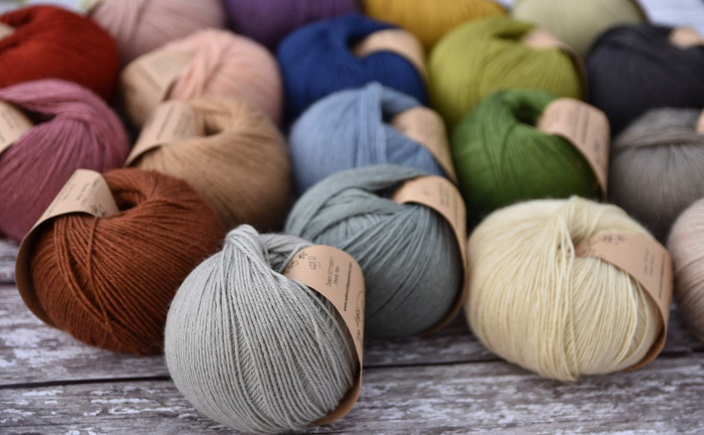 Milburn: How did you choose your colours for this yarn?