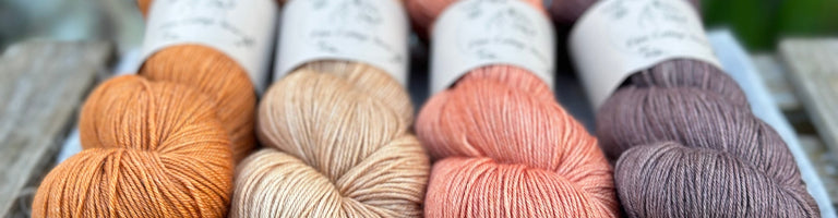 Four colour 4ply yarn packs