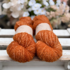 Brimham Boucle (lace) in Rust (Dyelot 050826)