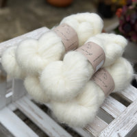Brimham Fluff Lace in Natural (Dyelot 220926)