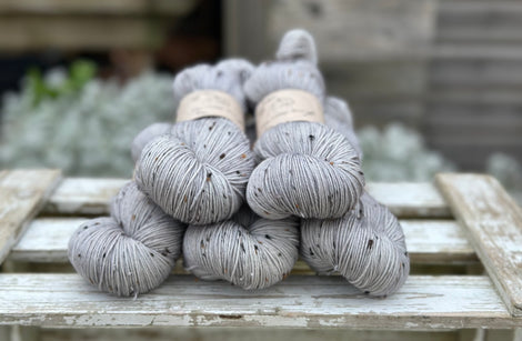 Keswick 4ply in colourway Echinops (Dyelot 100325)