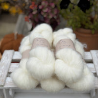 Brimham Fluff Lace in Natural (Dyelot 220926)