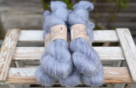Eldwick Lace in Bluebell (Dyelot 020926)