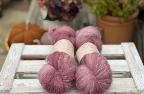 Brimham Fluff Lace in Heliotrope (Dyelot 220926)