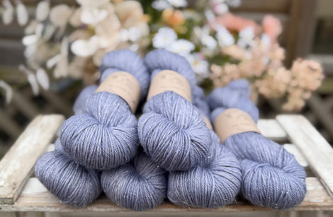 Silverdale DK in Bluebell (Dyelot 030826)