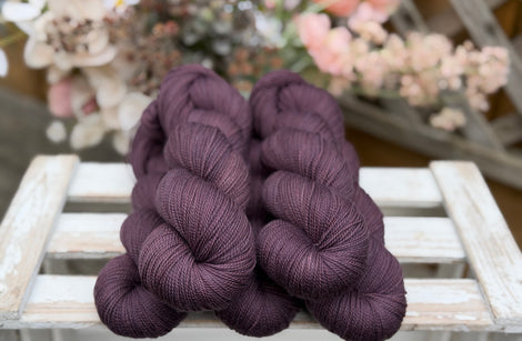 Brimham 4ply High Twist in Black Magic Rose (Dyelot 210726)