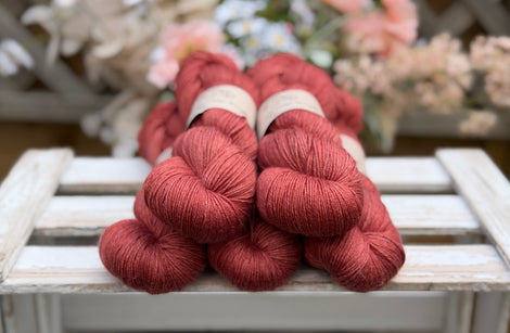 Titus 4ply in Red Kite (Dyelot 220726)