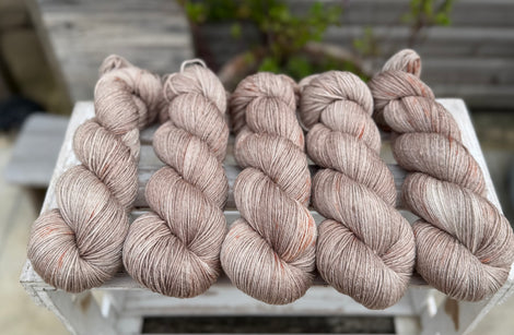 Silverdale 4ply in Pumpkin Seeds (Dyelot 100926)