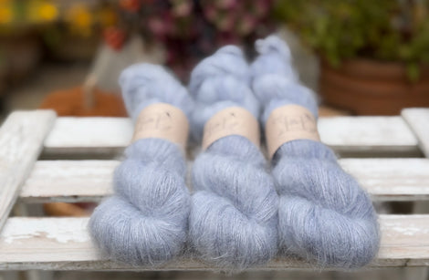 Eldwick Lace in Bluebell (Dyelot 210926)