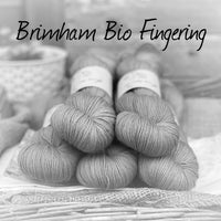 Dyed-to-order sweater quantities - Brimham Bio Fingering (85% superwash merino/15% nylon) hand dyed to order