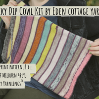 Lucky Dip Cowl knitting kit (4ply)