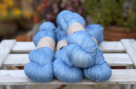 Titus 4ply in Sky Blue (Dyelot 080926)
