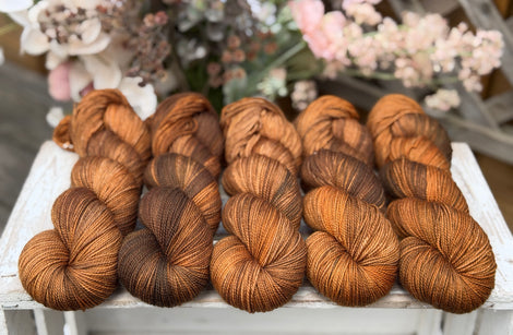 Brimham 4ply High Twist in Leaf Piles (Dyelot 210726)