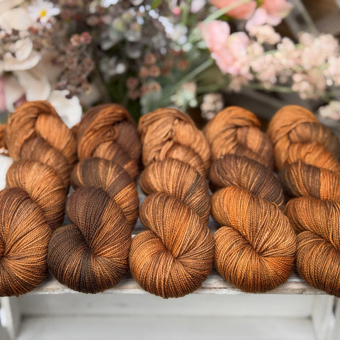 Brimham 4ply High Twist in Leaf Piles (Dyelot 210726)