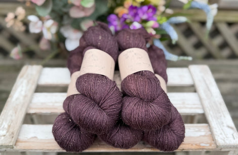 Rosedale 4ply in Black Magic Rose (Dyelot 040826)