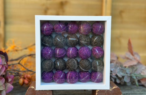 Yarnling™️ Emergency Stash Box - Wednesday with sparkles