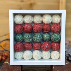 Yarnling™️ Emergency Stash Box - Festive Stripes