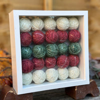 Yarnling™️ Emergency Stash Box - Festive Stripes