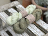 Titus 4ply Skein Pair - Green Tea and Wax Jacket