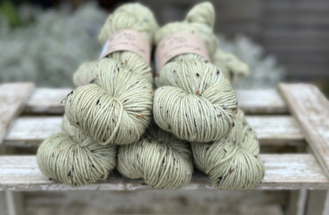 Keswick DK in colourway Sage (Dyelot 110325)