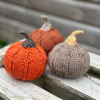 Munchkin Pumpkin knitting kit