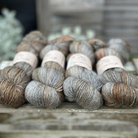 Keld Twist in Scorched Moors (dyelot 030425) - superwash merino/linen 4ply