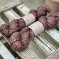 Keld Twist in Compost (dyelot 030425) - superwash merino/linen 4ply