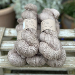 Keld Twist in Bark (dyelot 030425) - superwash merino/linen 4ply