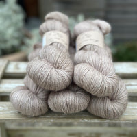 Keld Twist in Bark (dyelot 030425) - superwash merino/linen 4ply