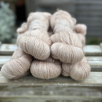 Keld Twist in Driftwood (dyelot 030425) - superwash merino/linen 4ply