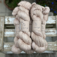 Keld Twist in Driftwood (dyelot 030425) - superwash merino/linen 4ply