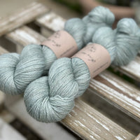 Keld Twist in Robin Egg (dyelot 030425) - superwash merino/linen 4ply