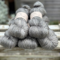 Keld Twist in Ash (dyelot 030425) - superwash merino/linen 4ply