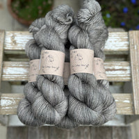 Keld Twist in Ash (dyelot 030425) - superwash merino/linen 4ply