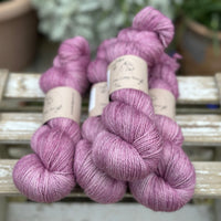 Keld Twist in Wild Raspberry (dyelot 030425) - superwash merino/linen 4ply