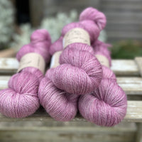 Keld Twist in Wild Raspberry (dyelot 030425) - superwash merino/linen 4ply