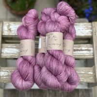 Keld Twist in Wild Raspberry (dyelot 030425) - superwash merino/linen 4ply
