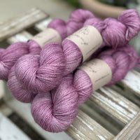 Keld Twist in Wild Raspberry (dyelot 030425) - superwash merino/linen 4ply