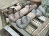 Three colour Keld Twist fingering weight yarn pack - Moors and Neutrals
